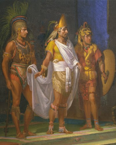 Imperatore Montezuma II (c.1470-1520) da Juan Ortega